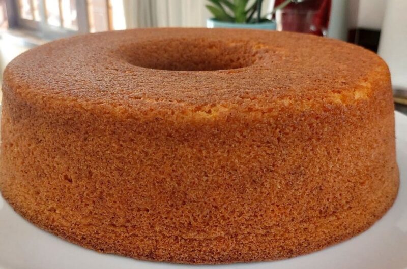 Receita de bolo de beterraba, cenoura e laranja