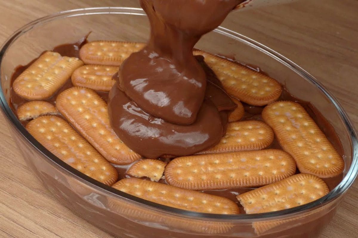 Incrivelmente simples: receita de pavê de chocolate super fácil para qualquer ocasião